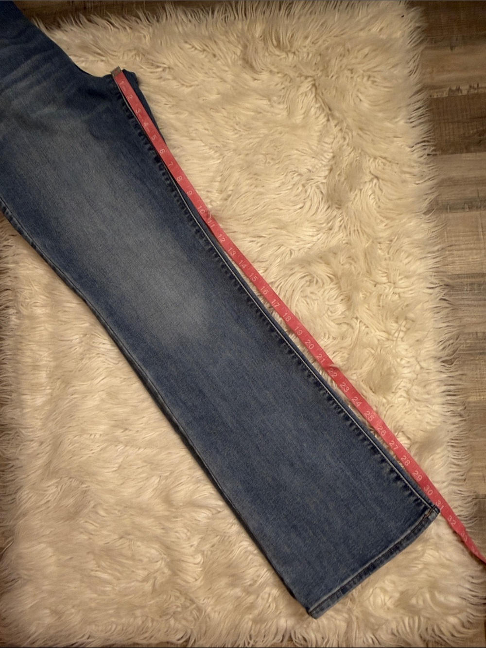 Eddie Bauer high rise curvy boot cut jeans stretch cotton blend denim 10 - Picture 9 of 9